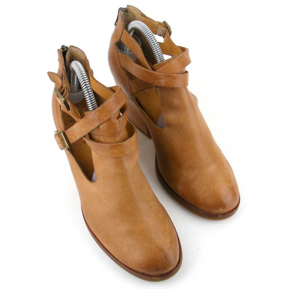 Kork-Ease Stina Leather High Heel Bootie Vapor 8M